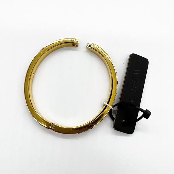 NWT J. Crew Multicolor Square Gem Hinge Bracelet - Picture 4 of 7